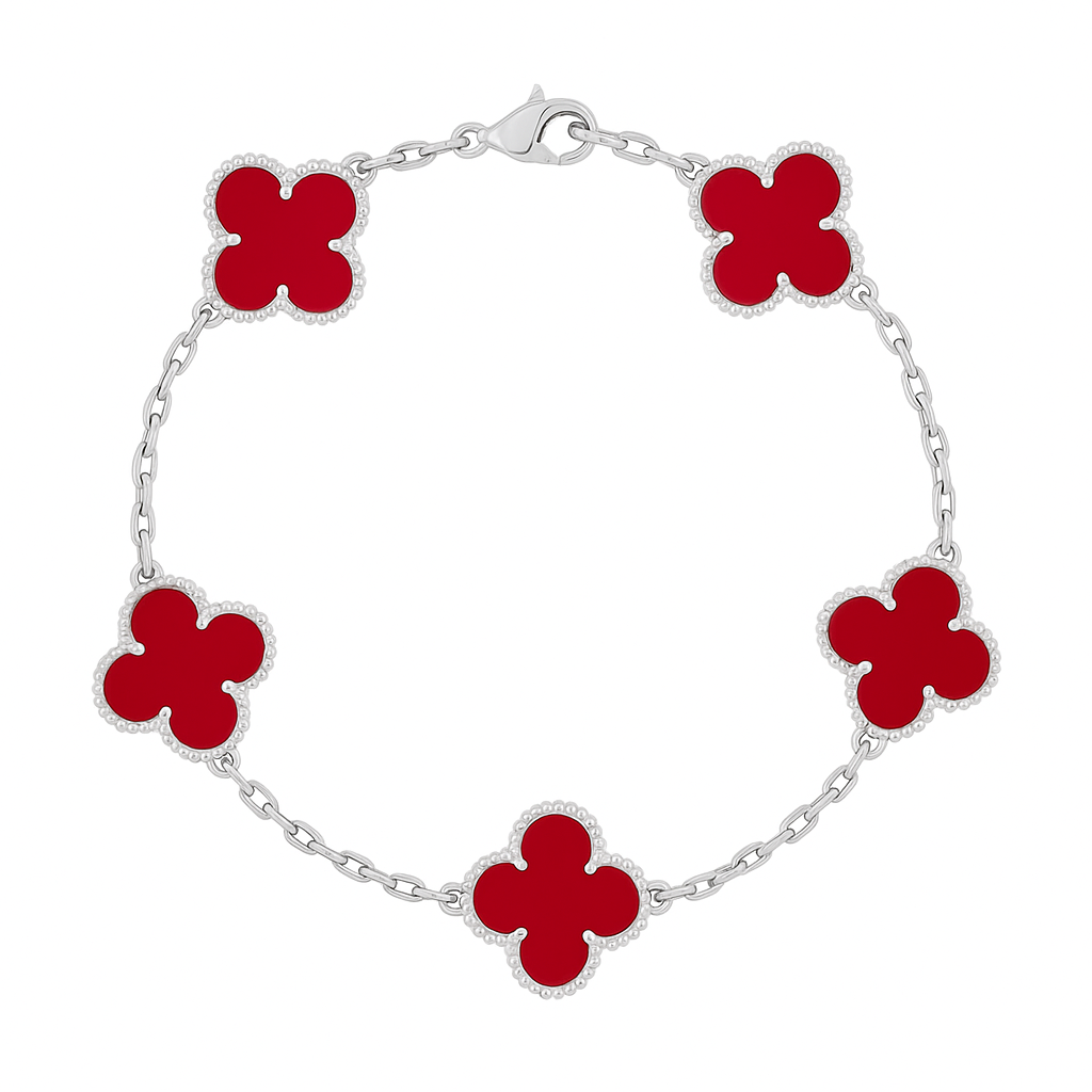 PULSERA VAN CLEEF TREBOL CON CAJA