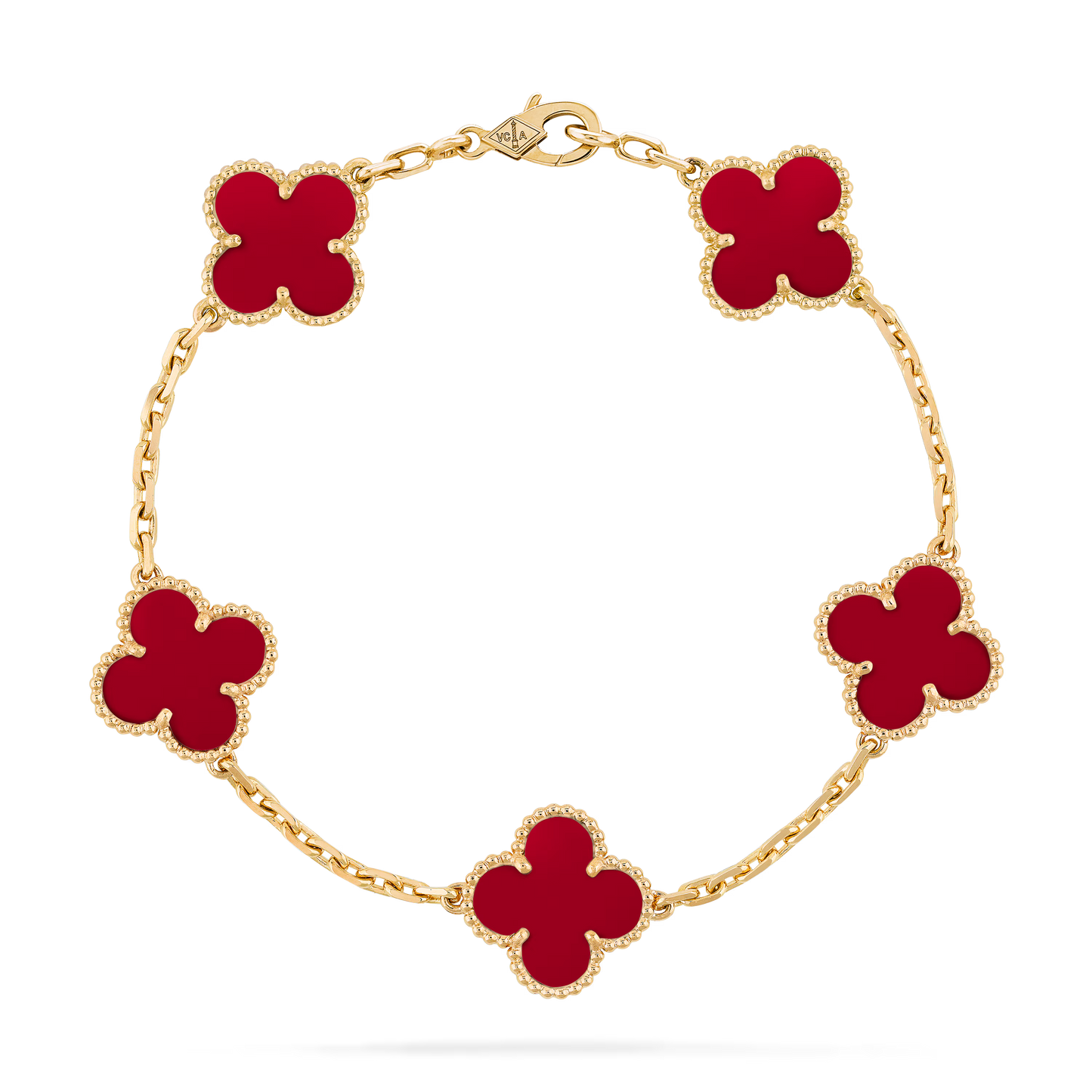 PULSERA VAN CLEEF TREBOL CON CAJA
