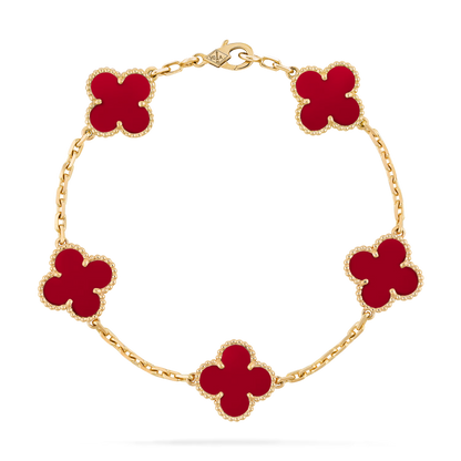 PULSERA VAN CLEEF TREBOL CON CAJA